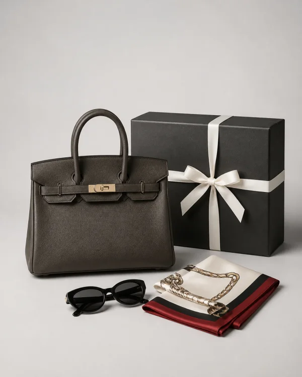 Fashion products prepared for courier shipping